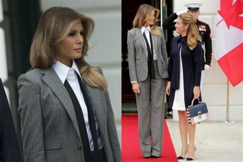 Melania Trump, la prima apparizione da First Lady è un tailleur all 